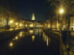 Grachten in der Nacht